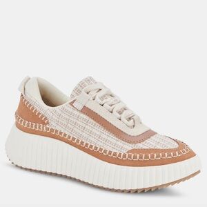 Dolce Vita: Dolen Platform 
Sneakers Brown Multi Wove, Size 8,New, No Box